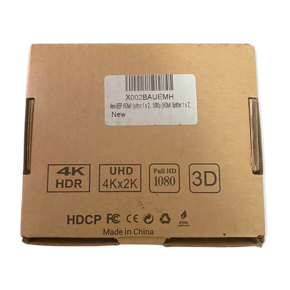 HDMI High Definition Multimedia Interface 1x2 Splitter 4K X 2K 3D - Picture 3 of 4